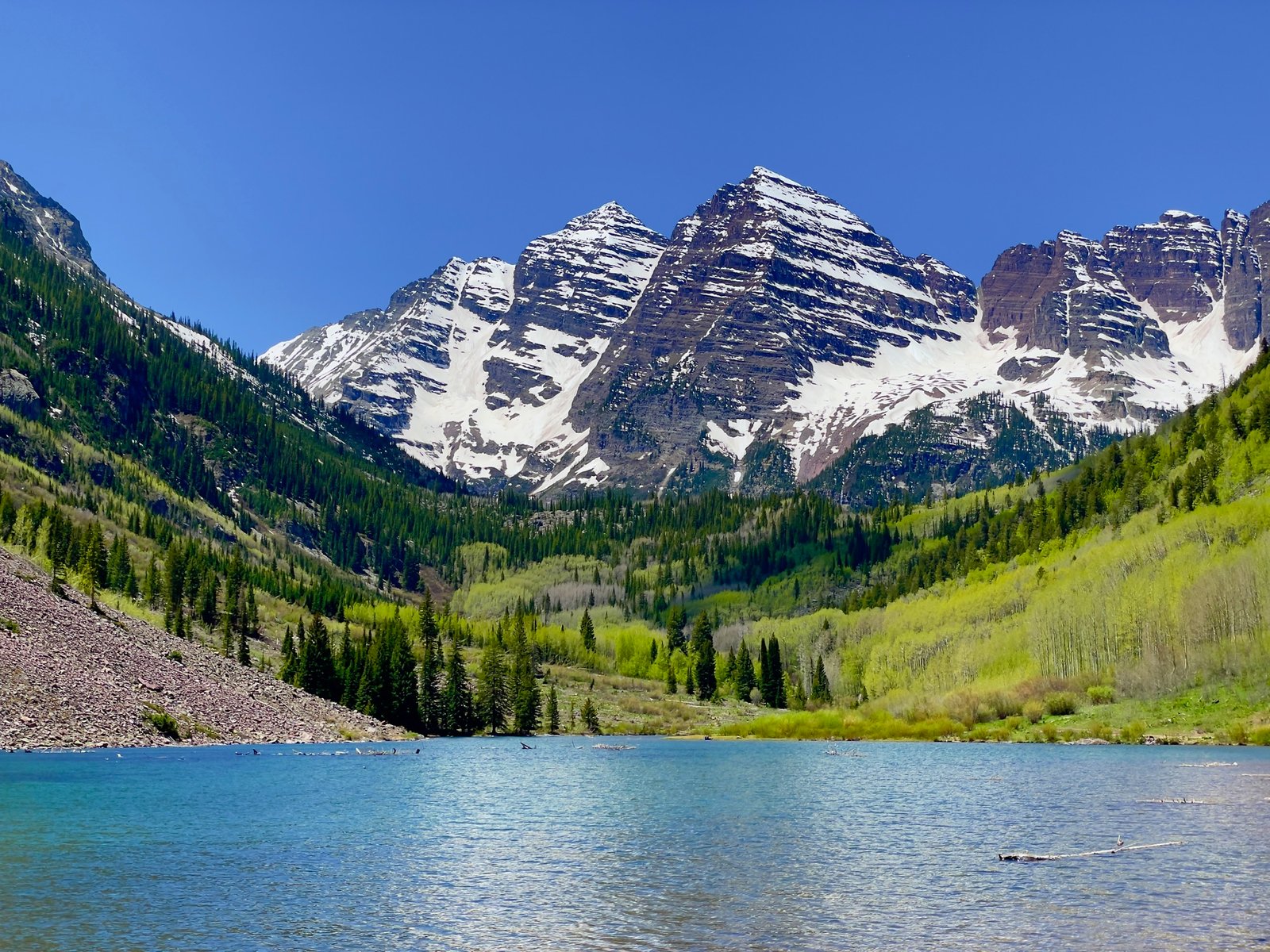 Colorado mountain reflection
